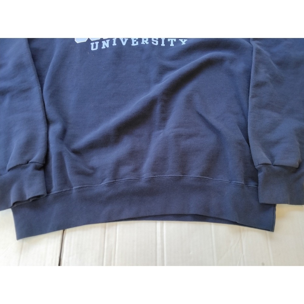 Ivysport Columbia University Sweatshirt Hanes Ultimate Cotton Navy Blue Medium - Picture 8 of 9